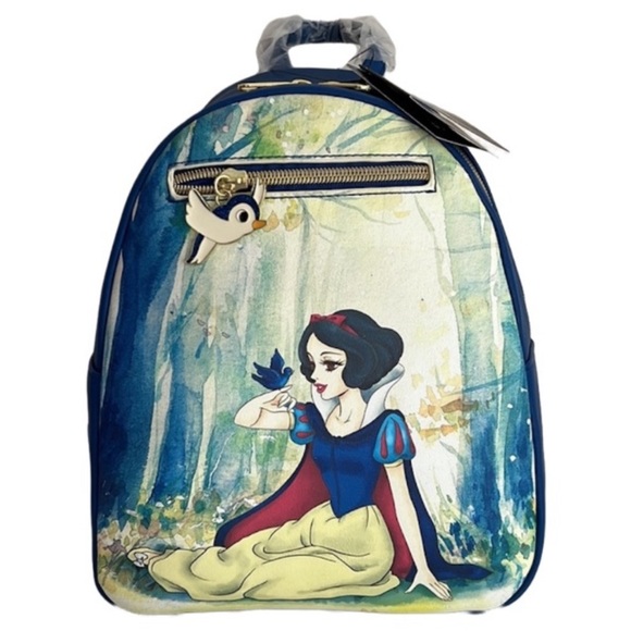 Loungefly Handbags - Loungefly Disney Snow White Forest Scene Mini Backpack New